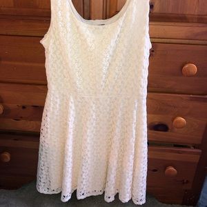 White Laced Dress